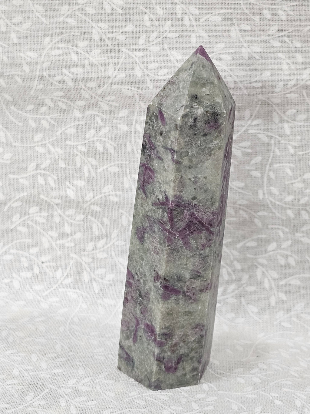 Ruby In Granite Crystal Tower