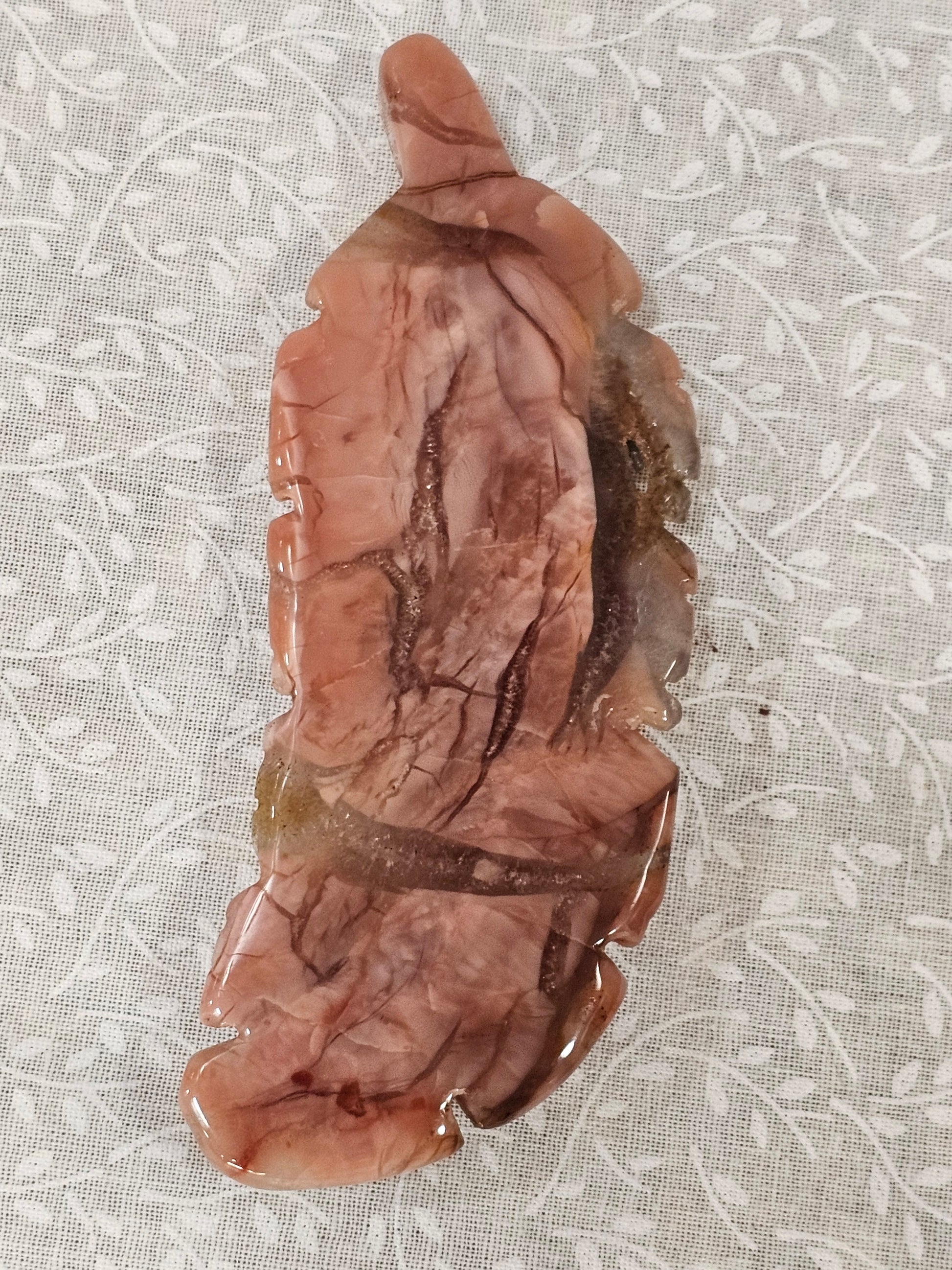 Rhodenite Crystal Feather