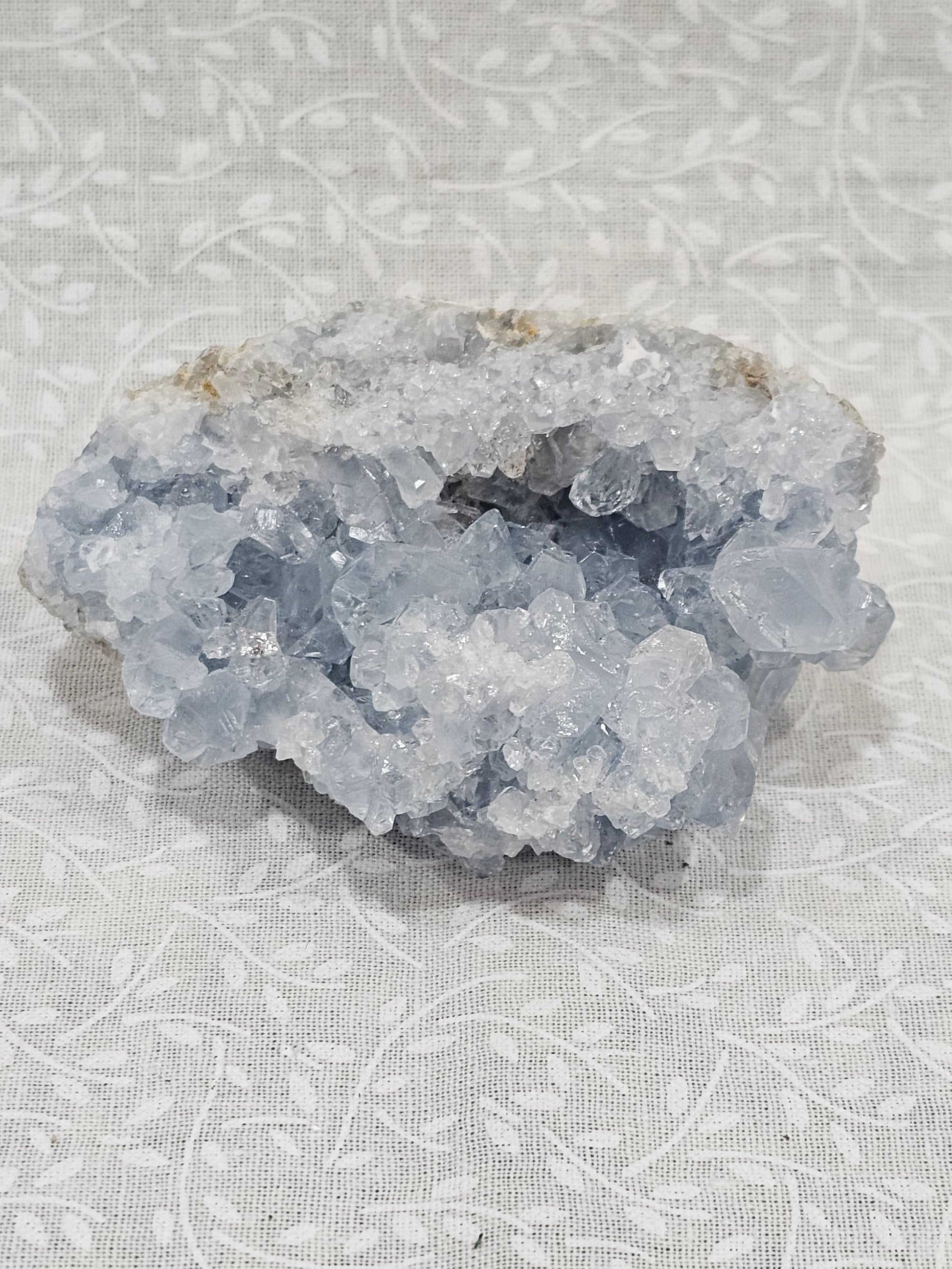 Celestite Raw Crystal Cluster