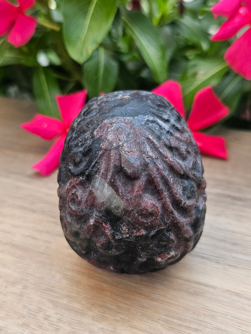 Astrophyllite Crystal Skull