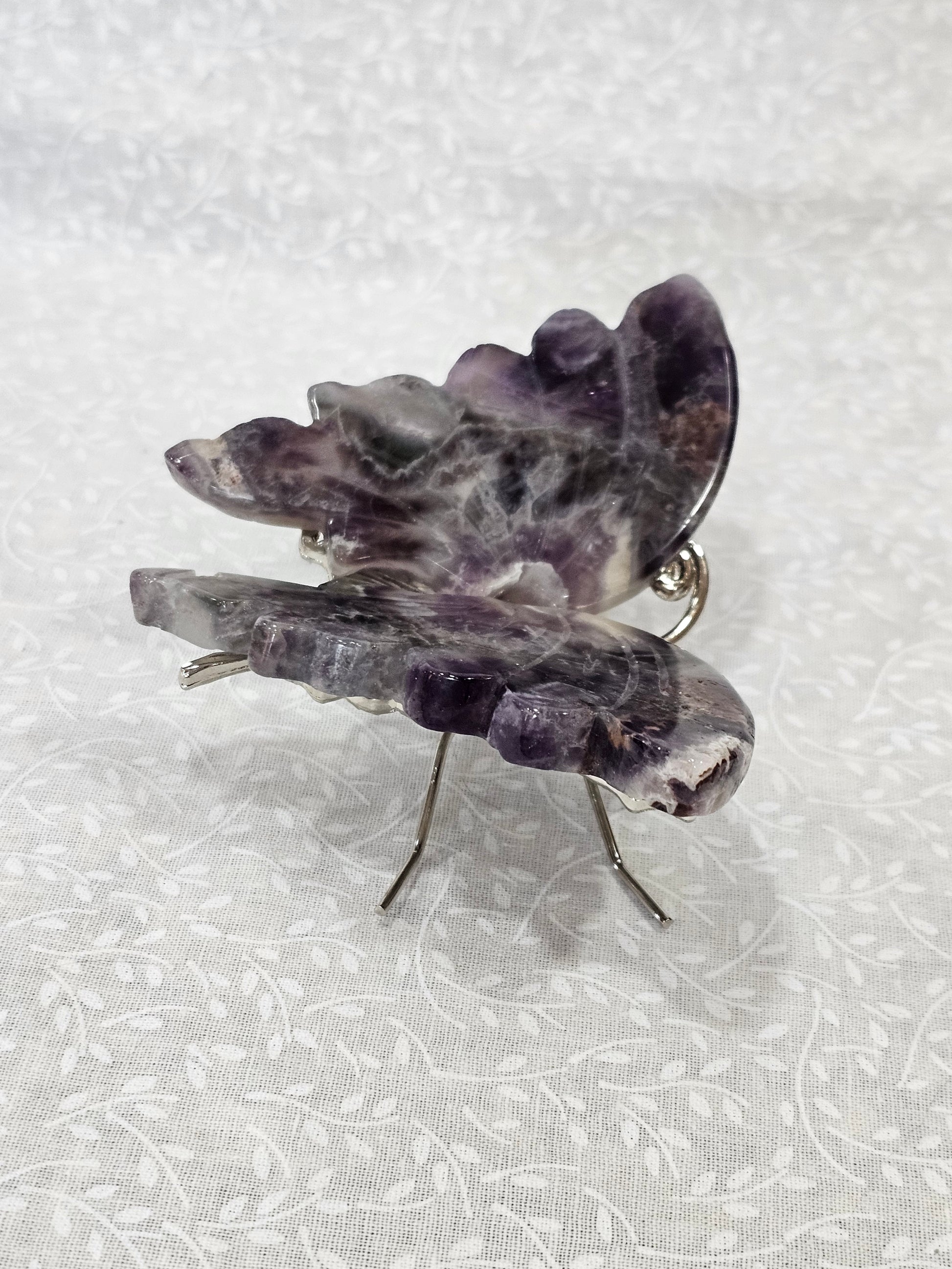 Dream Amethyst Crystal Butterfly 3 Inch