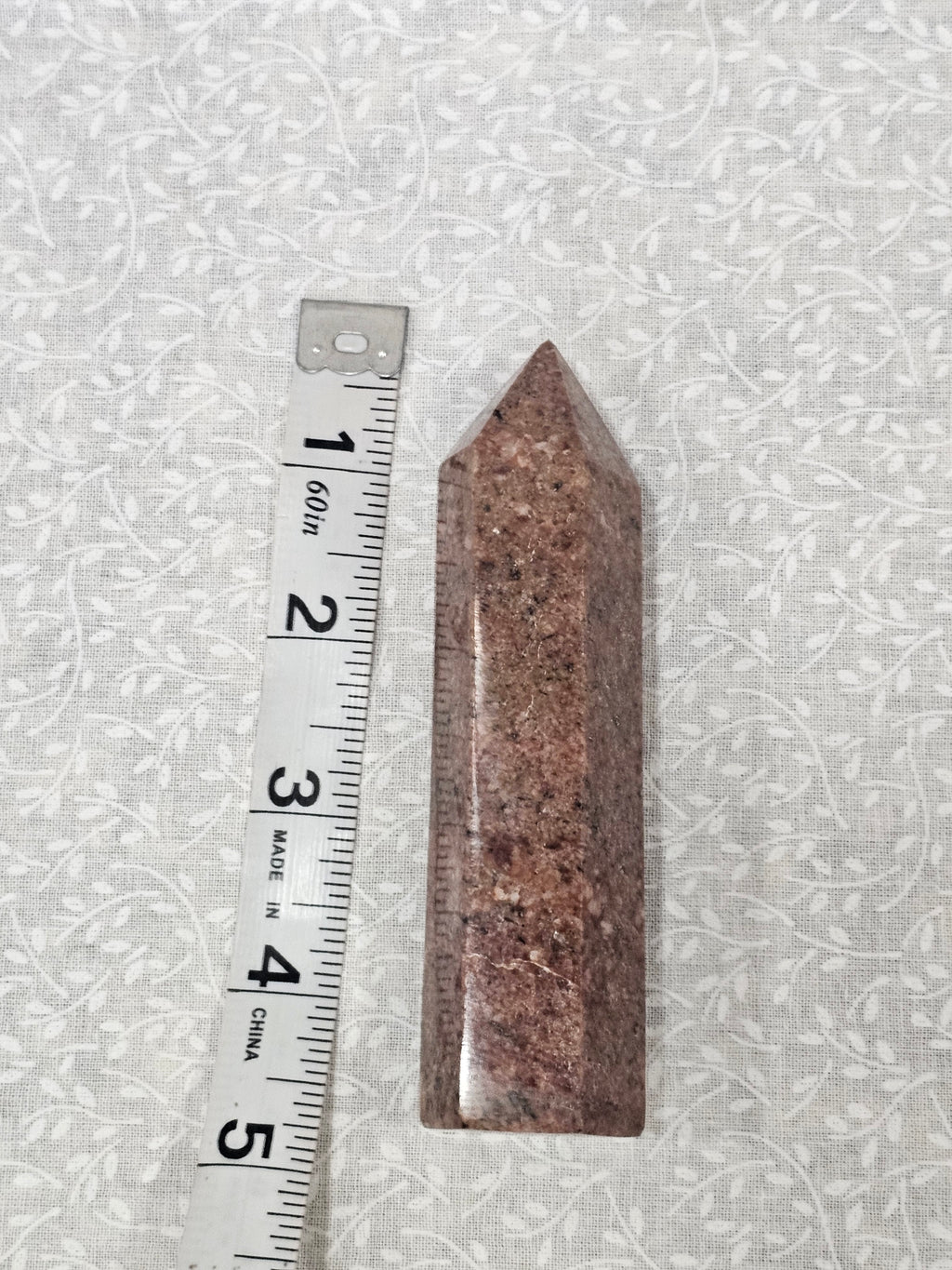 Leopard Skin Jasper Crystal Tower