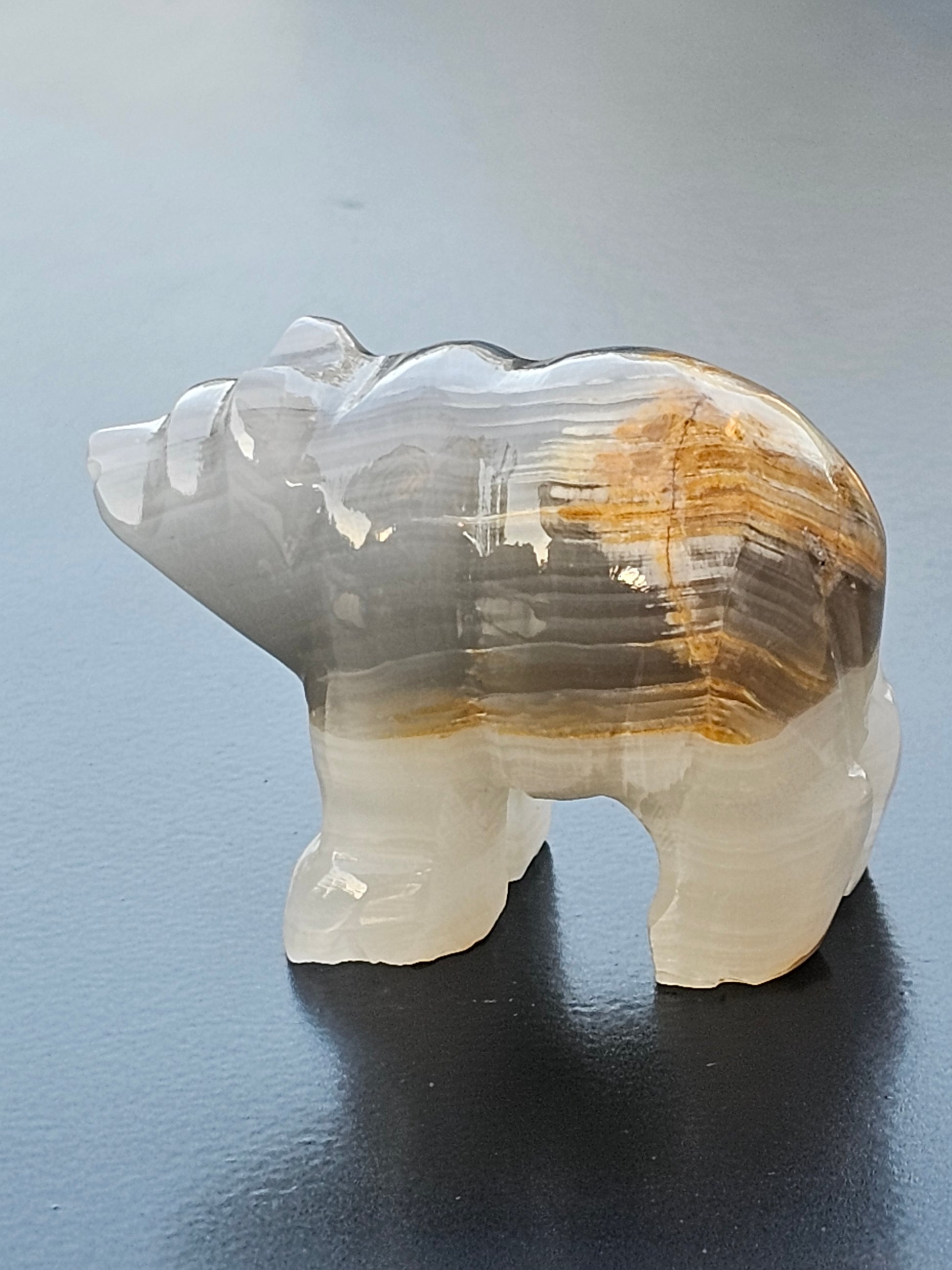 Agate Crystal Bear