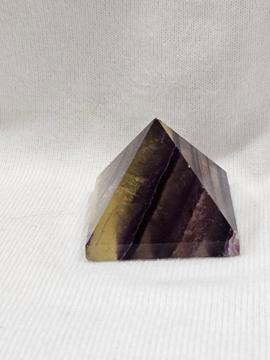 Fluorite Crystal Pyramid