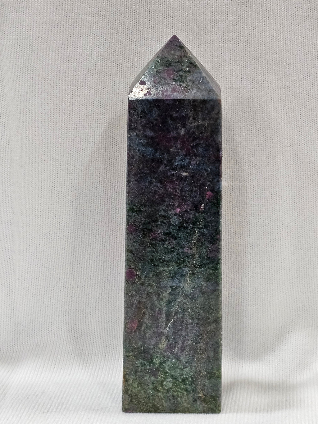 Ruby Kyanite Crystal Tower
