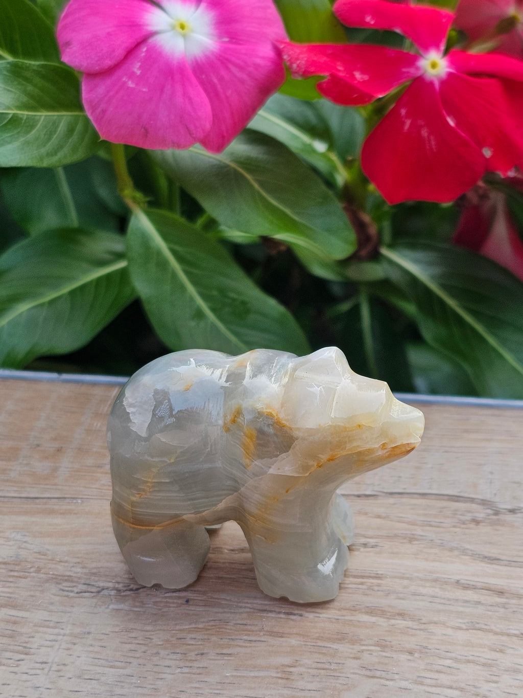 Agate Crystal Bear