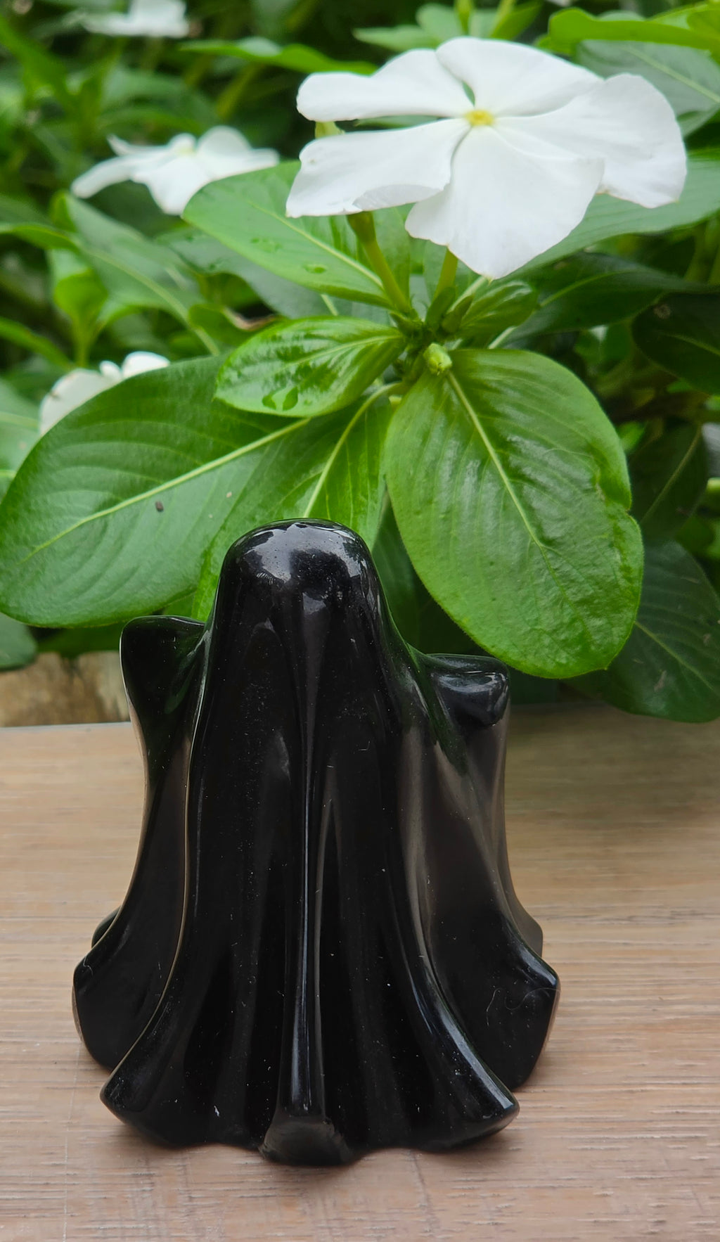 Black Obsidian Crystal Ghost