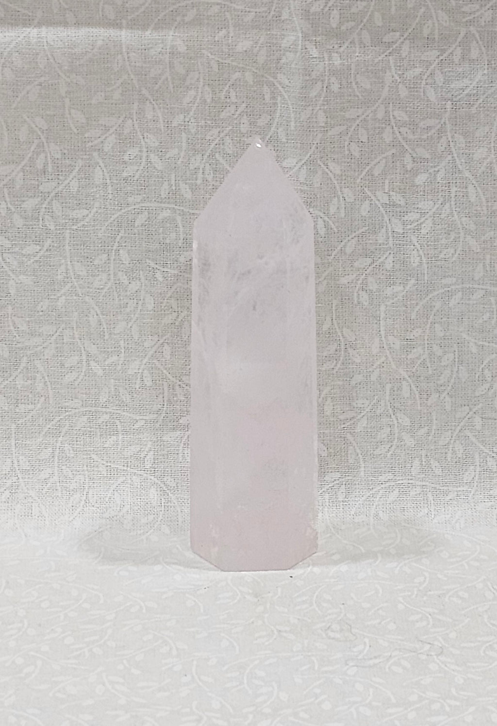 Rose Quartz Crystal Tower