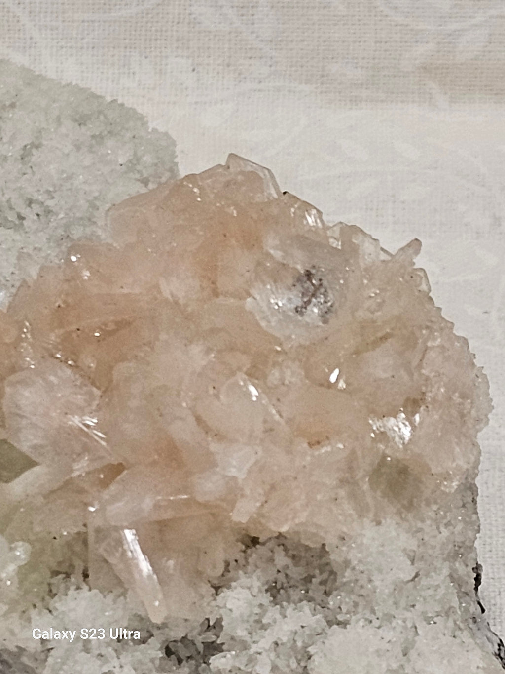Apophyllite Stillbite Green Apophyllite Raw Crystal Cluster